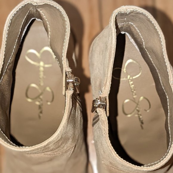 Jessica Simpson Womens Lesia Zipper Ankle Booties - Picture 8 of 8